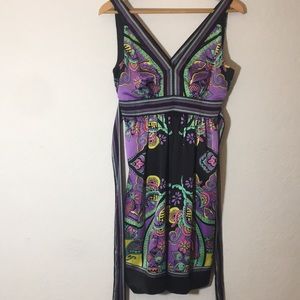 Eci New York flamboyant dress